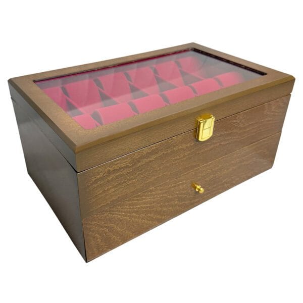 جعبه ساعت چوبی مدل W108